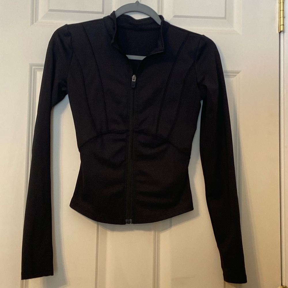 Fitted Exercise Jacket Medium 16” Ptp - image 6